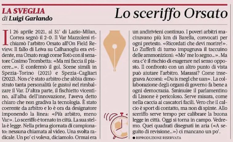 ZZilianismo's tweet photo. Il collega @garlando_luigi ci ricorda ogni giorno quanto i #MEDJA siano da sempre schierati a favore di Madama e contro gli onesti meneghini.
La citazione dei km di #Barella, una ciliegina immancabile.
Habituè.

#Juventus #inter #SerieA #Gazzetta https://t.co/1PIvRO2K70