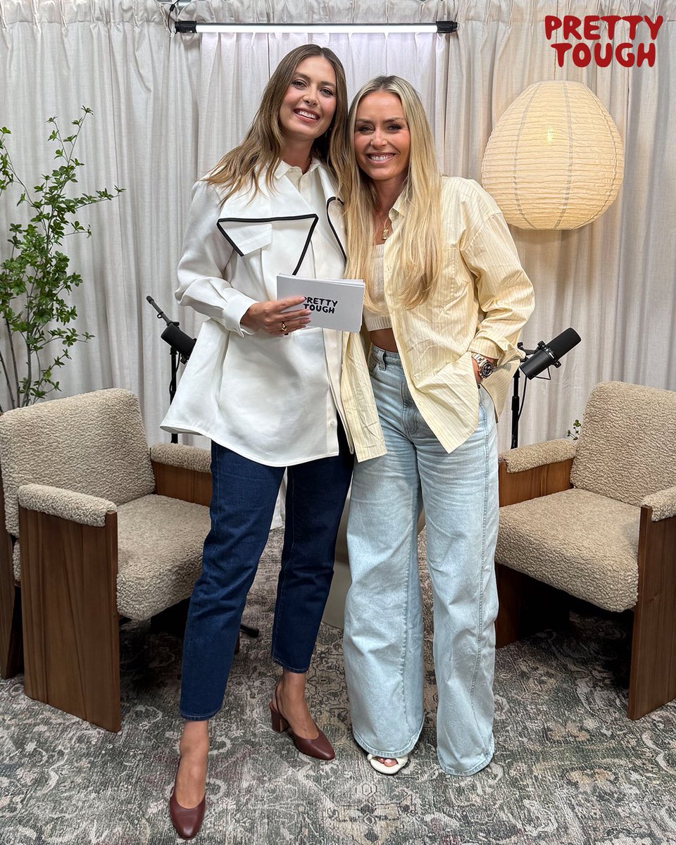 MariaSharapova's tweet photo. EPISODE 15 on Pretty Tough // Lindsey Vonn 🎿💪 https://t.co/r6zwGF1ZAW https://t.co/5Amw1Kw1PQ