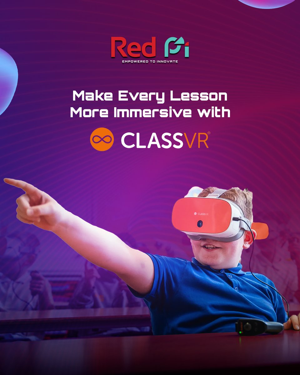 redpiclub's tweet photo. Give students immersive, interactive experiences that spark curiosity, deepen understanding and make lessons unforgettable. Ready to transform your classroom? Get in touch with Red Pi today!

For a free demo and pilot project initiative, connect with us! https://t.co/JQQUt1JQ14