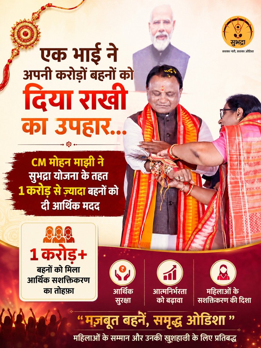 Gya9i's tweet photo. Women ke financial decisions mein participation badhna households ke budgeting process ko influence kar sakta hai, isliye financial literacy aur awareness ko importance dena useful hai. @MohanMOdisha @odiaconnect1 #RakhiWithSubhadraYojana https://t.co/tDnlfqzrK8