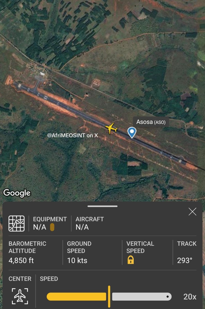 AfriMEOSINT's tweet photo. A Malawi-registered IL-76 cargo aircraft (reg. 7Q-VZZ) flew today from Al Ain, UAE 🇦🇪, to Addis Ababa 🇪🇹 before continuing to Asosa Airport 🇪🇹 in Ethiopia’s Benishangul region, near the Sudanese border 🇸🇩. 

As expected, Ethiopia is becoming increasingly involved in Sudan’s war. https://t.co/1OH6BoAFxS