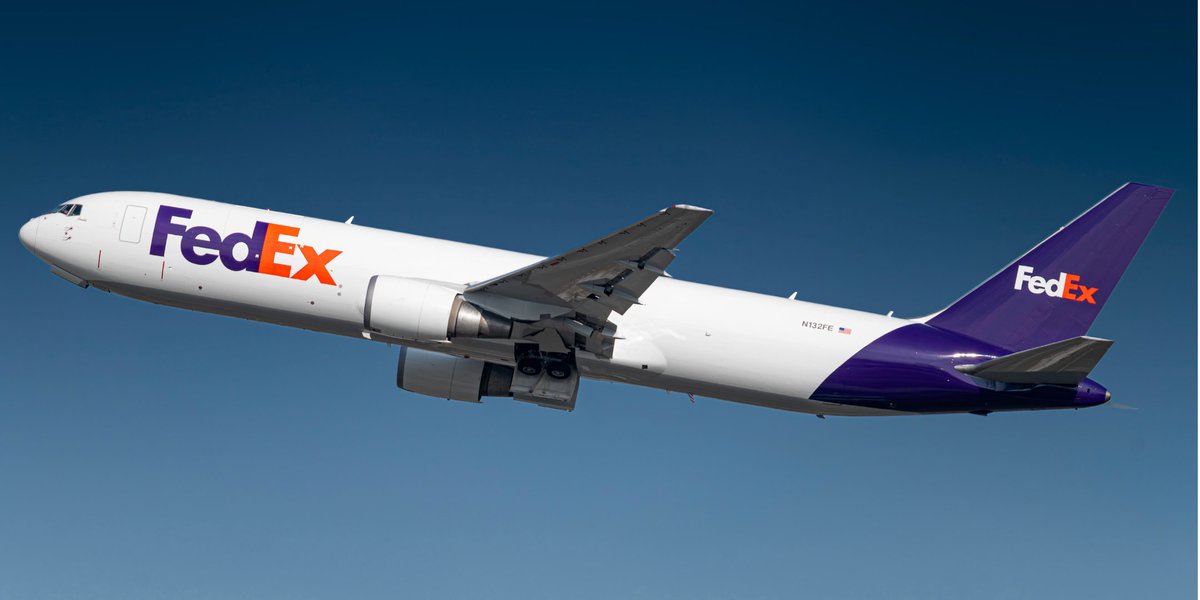 FedExEurope's tweet photo. The next destination? Delivered. ✈️✅
📸 @aviphoto_sg

#FridayFanPhoto https://t.co/rTwHrTRQ8Y