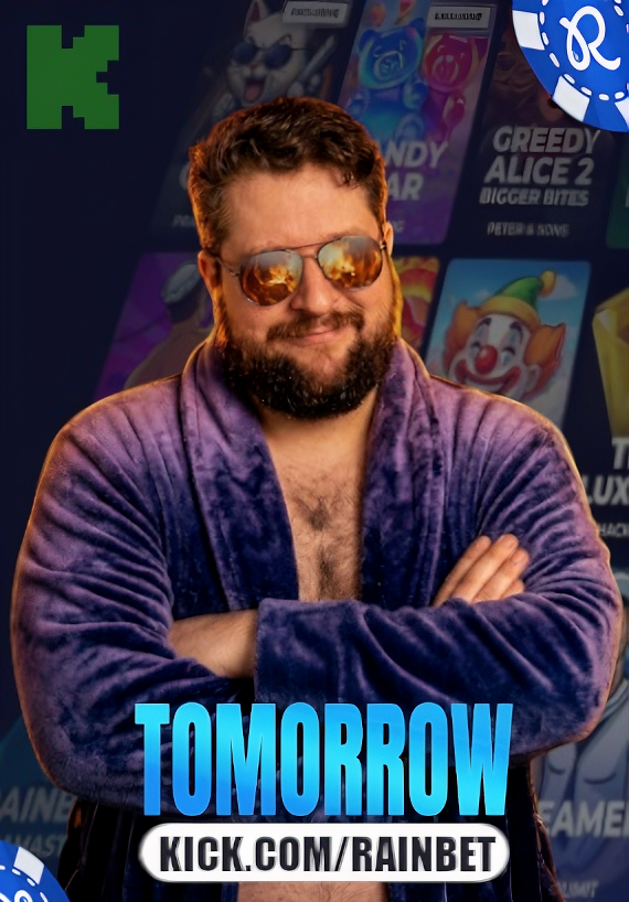 beantwitch's tweet photo. LIVE: FRIDAY FUNDAY - SLOTS HAVE BEEN HOT!
RAINBET STREAM TOMORROW AFTER MY STREAM
$250 GIVEAWAY: LIKE, COMMENT, LEAVE RB

JOIN CODE BEAN: https://t.co/CjtF0xFKhm
DAILY PAYOUTS, WEEKLY RAFFLES AND MORE!
https://t.co/a83uqhXQGk | https://t.co/GDhPUgS8Nt https://t.co/4xtbt7hr0U
