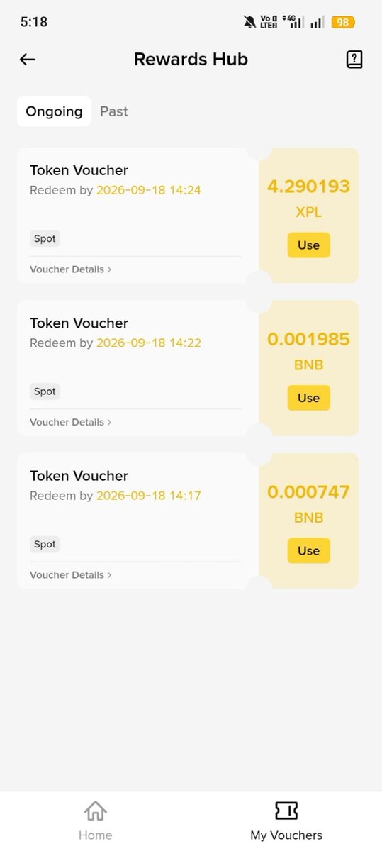 MadeehaAmjad117's tweet photo. 🎉 Check Your Reward Hub! ✅

All rewards have been distributed! 🥳

💰 $5 reward Affiliate Link se mila hai un users ko jinhon ne August ke start mein Binance account banaya tha. 👍🔥

👉 Apna Reward Hub check karein aur confirm karein! 🚀 https://t.co/8BdDXpYYRT