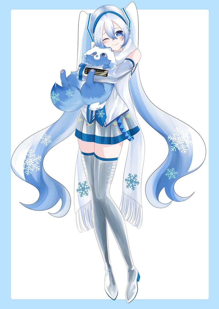 a_maume's tweet photo. #上手いとか下手とかそういうのは関係なく自分が気に入っている絵 
ミクさん❄️⋆.˚*.𝝑𝝔
(もうすぐお誕生日、お気に入りの絵が増える予感...😌ෆ˚*) https://t.co/Iyd0DIIfCE