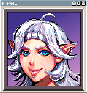 Ghinitchi's tweet photo. took an old oc #pixelart sketch and finished it for the practice. Misa is next hohoho. But instead of Aseprite might try the ipad (forgive me for posting oc again) https://t.co/x6V9cEFYdZ