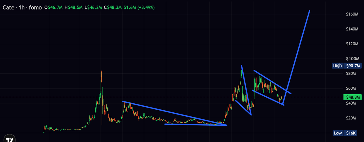 MoEthWhale's tweet photo. Looks like @PoorGoat_ is about to restart the most hated $CATE rally again. 🐈 https://t.co/yiu9QsH6hE
