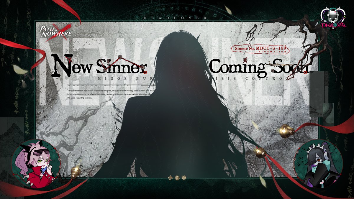 PathtoNowhereEN's tweet photo. Radio signal transmission ready...
♦ West District Airband: Deadlover Radio ♦
■ Signal Source: Untraceable

New Sinner Coming Soon
-  Profile No. MBCC-S-159
-  Tendency: Unable to Resolve

#PathtoNowhere #PTN #CityBeyondTribulation https://t.co/cyUXIBHm00
