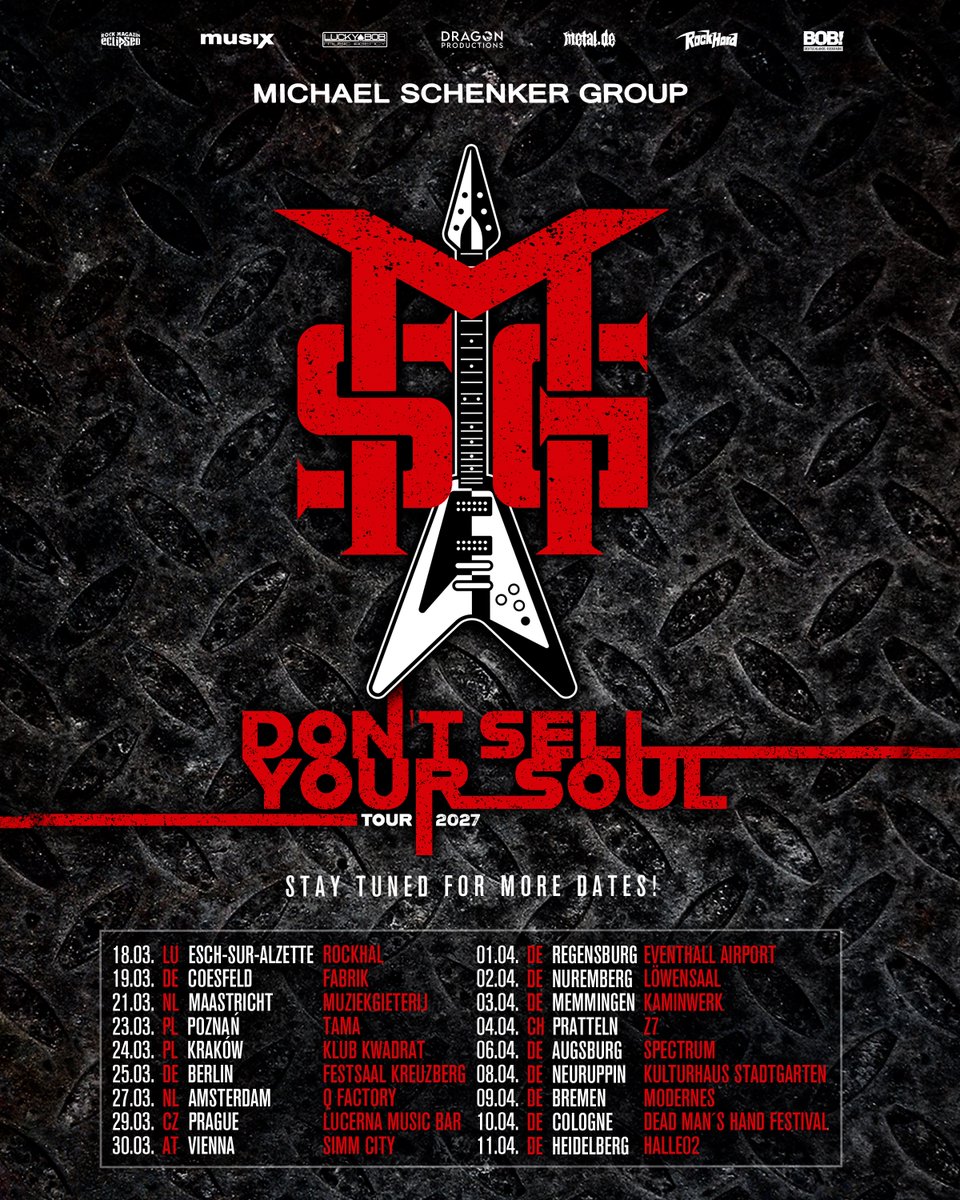 MW_Schenker's tweet photo. Are You Ready to Rock? We're excited to announce that the Michael Schenker Group have announced dates for 2027.
Tickets are on sale now!: https://t.co/Eb9Ske1tep
More dates coming soon!
VIP Meet &amp; Greet tickets will be announced soon. https://t.co/qFxPBuJvlQ