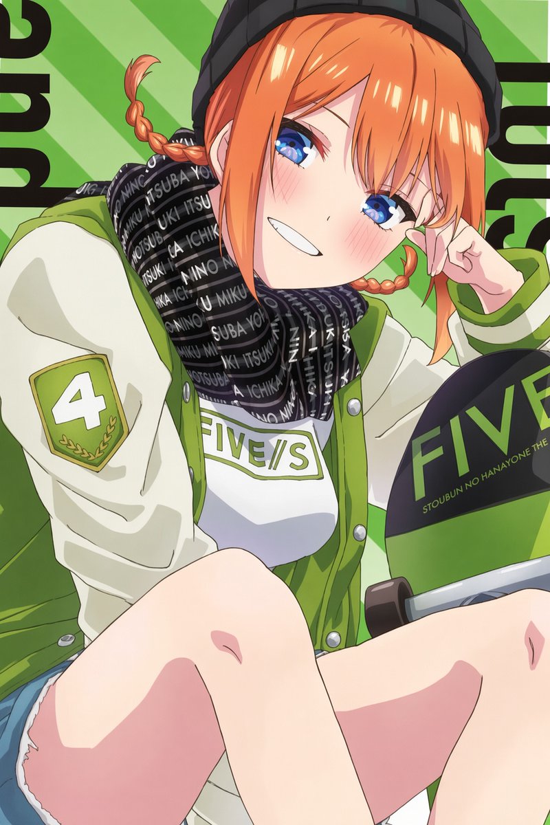 HALORA9981's tweet photo. FIVE💛💜💙💚❤️
#五等分の花嫁 https://t.co/oKvpQQAqVB