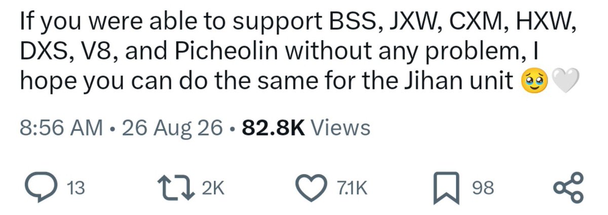 imFatima___'s tweet photo. Since HxW keeps getting brought up as proof that carats ‘supported every unit’
here’s a reminder of what that support actually looked like:
ppl called the unit a shipping agenda, boycotted BEAM, refused to vote/stream cuz it supposedly wasn't important, complained about the song+ https://t.co/MSvaFJ1JKS