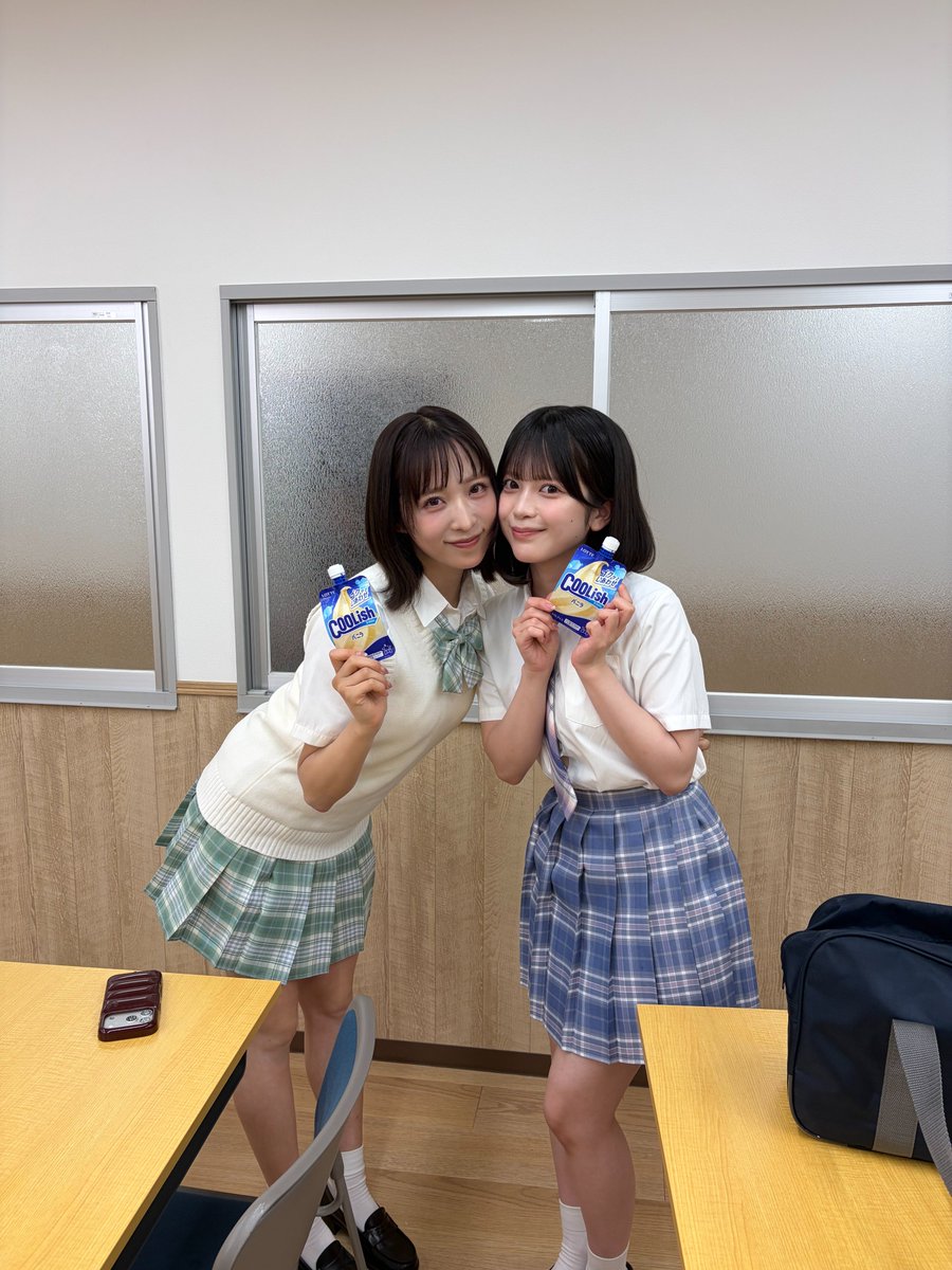 lotte_coolish's tweet photo. ゆいゆいコンビの2ショット！📷️
姉妹みたいなお二人！可愛すぎます､､！

今なら､@AKB48_staffと@lotte_coolishをフォロー＆本投稿をリポストするだけで、お好きなAKB48メンバーのサイン入り｢好きish｣シングルCDが当たるチャンス🎁
ぜひ応募してみてね~！

#好きishクーリッシュ Xキャンペーン https://t.co/IDfE4MAWP0