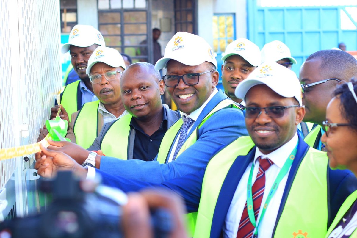 harrison_keter's tweet photo. Yesterday, I joined Eng. Dalmas Mbai, CEO of Safer Power Group, at Sapphire Business Park, Mlolongo, to celebrate a decade of enterprise and innovation.

The launch of their 100% green-powered manufacturing facility and Green Hydrogen Proof of Concept marks an important step towards sustainable industrialisation and clean energy in Kenya.

Africa has the talent and resources to lead the green economy. As engineers, let us believe in ourselves, innovate locally and build solutions that transform our continent.

Congratulations to Safer Power Group and the engineers driving this important journey