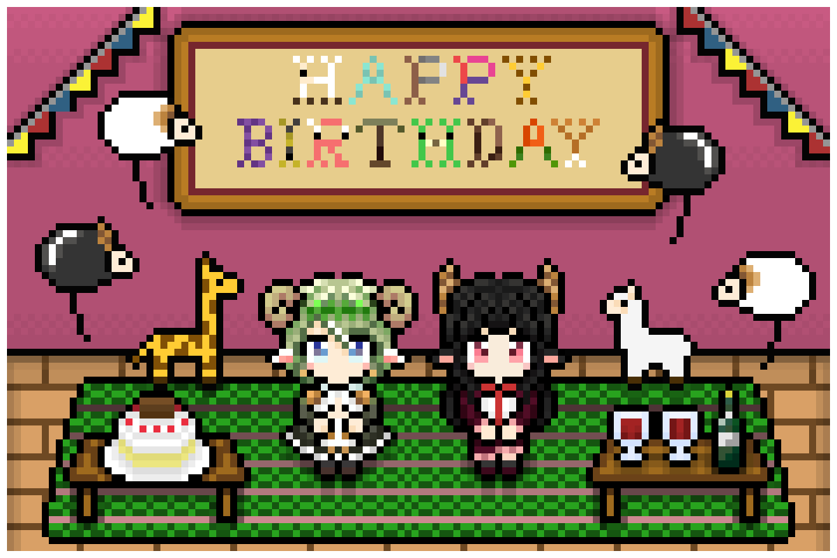 KirinSetMenu's tweet photo. #草乃宿ギャラリー
#草乃香アメリ
#はすのかくろえ
飴梨、今年もお誕生日おめでとう🎉🍰🍷🎈 https://t.co/dKq3J9EuCB