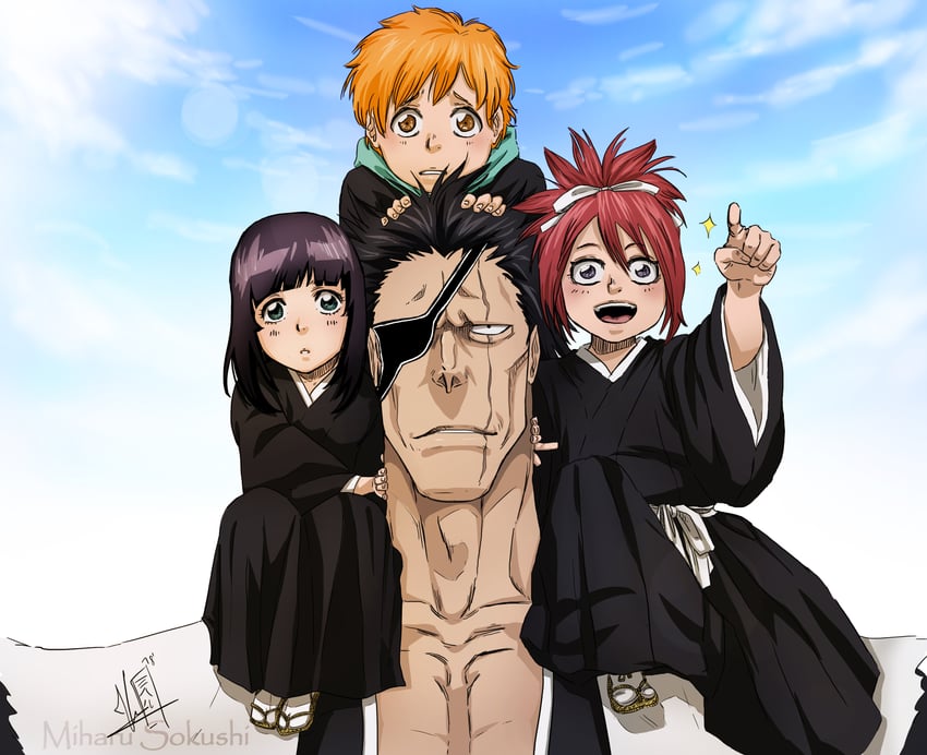 PPRinwZaa07's tweet photo. @AnimexTwts Left - Nemuri
Middle - Kurosaki Kazui
Right - Abarai Ichika https://t.co/XFtroVlOwP