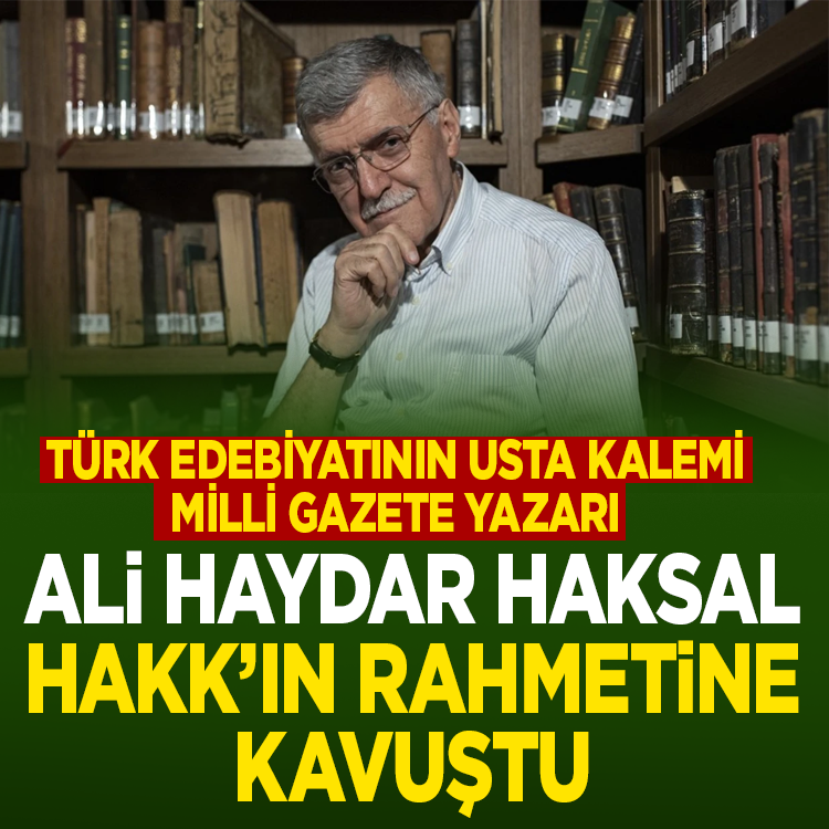 milligazetecom's tweet photo. ⚫Türk edebiyatının usta kalemi Milli Gazete yazarı Ali Haydar Haksal Hakk'ın rahmetine kavuştu https://t.co/lpIedJzFLE