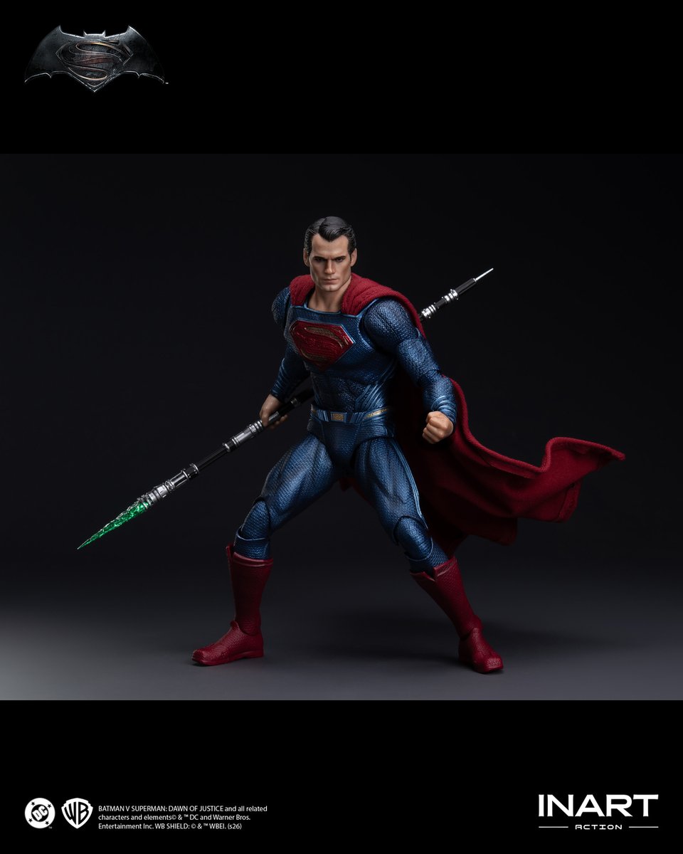 INART_Official's tweet photo. Batman v Superman: Dawn of Justice - Superman Action Figure  

Pre-order begins: August 29, 2026, 20:00 GMT+8 RSVP: https://t.co/jO0WQCnSKC  

"The fact is — maybe he’s not some sort of devil or Jesus character. Maybe’s he’s just a guy trying to do the right thing."  

#BvS https://t.co/8zyCPp7C1o