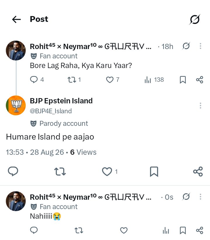13609_GAURAV's tweet photo. Nah Man😭🙏🏼 https://t.co/Tb5QTc971N