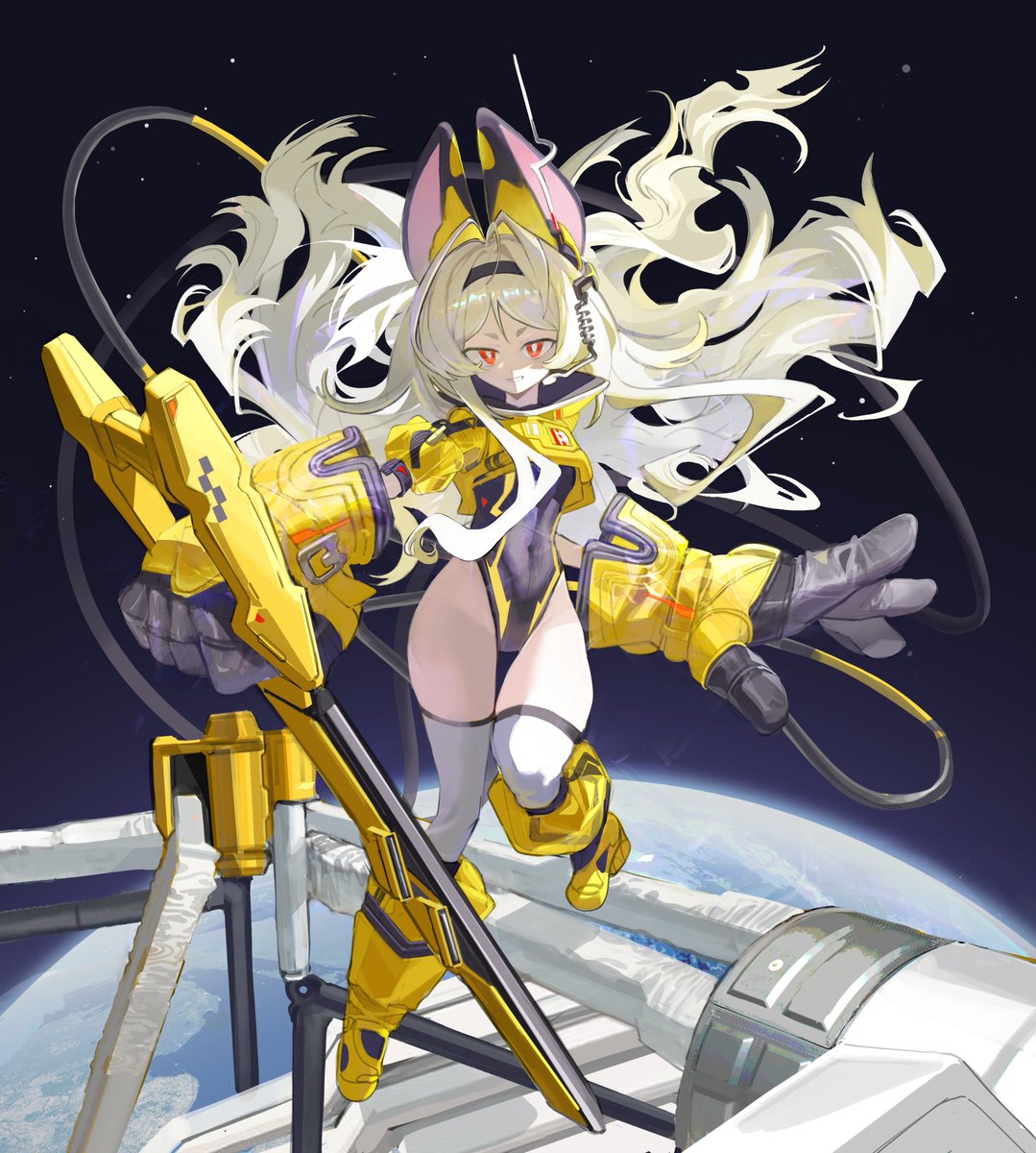 vexxxxa_real's tweet photo. Space Rabbit
#OCㅤ https://t.co/bAIEC37MUo