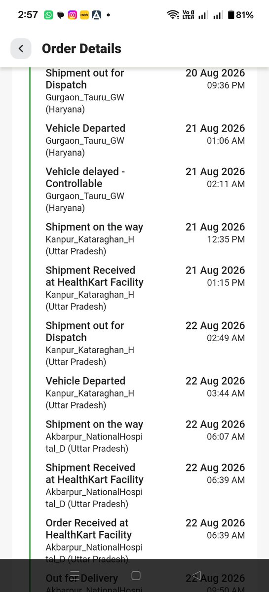 toxicitymaxiums's tweet photo. @MuscleBlaze 
Order id : HKA-84220-239357257
I ordered protein from the anniversary sale from your website, delivery partner kept on delaying my order everyday I called him he had a excuse about what not , not it's showing maximum amount reached? 
Can you look into this ?? https://t.co/fTLWj3X2dr