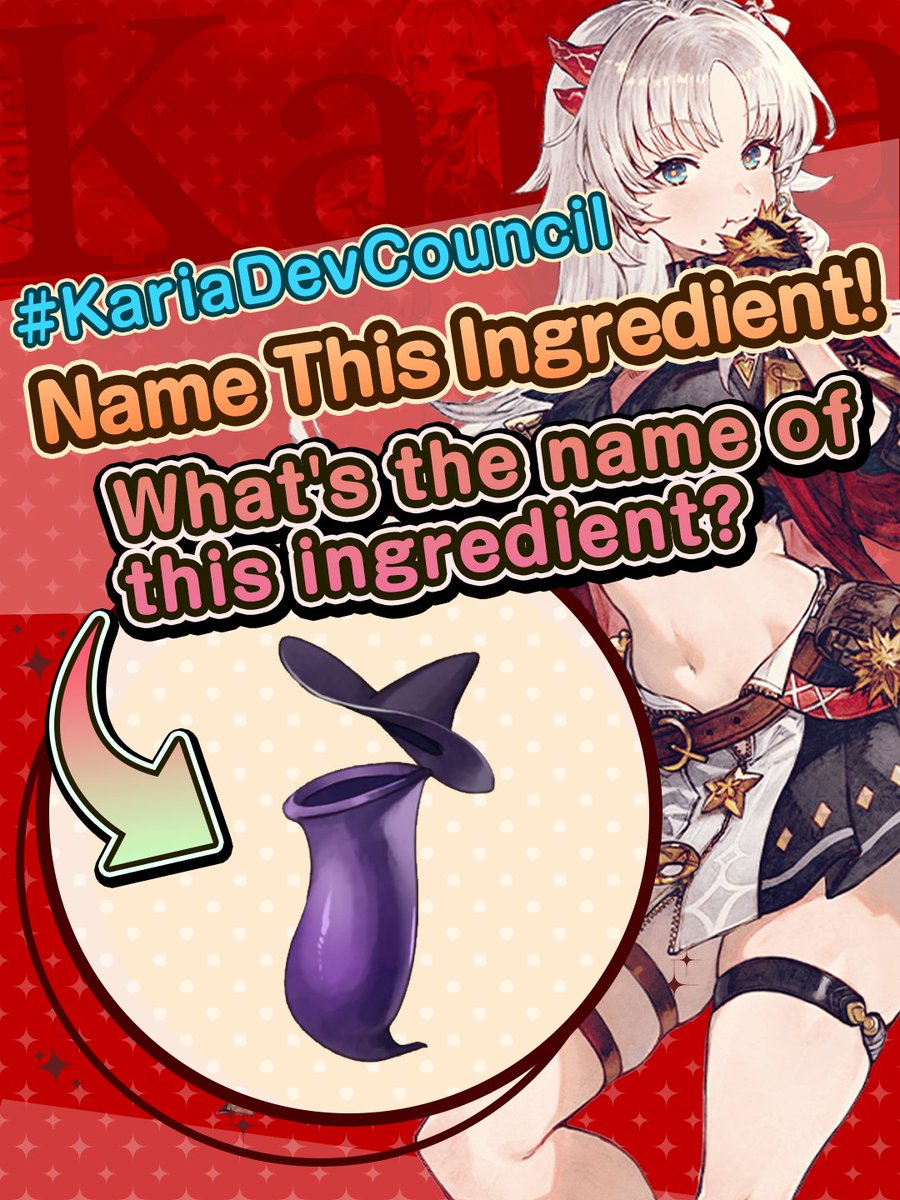 GUST_EN's tweet photo. Look what Karia found this time 🌱

We have no idea what to call it yet, so we're asking you. What would you name this one?

Drop your favorite idea in the replies — if it feels right to Karia, it might just stick in-game!

#AtelierKaria #KariaDevCouncil

Wishlist #Karia on Steam ▼
https://t.co/B1E0x6cqJv
