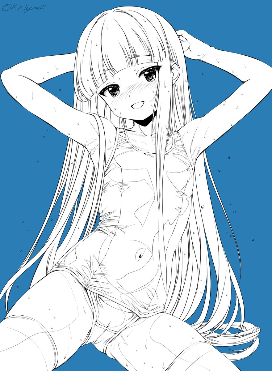 Kei_Igarashi's tweet photo. スク水の日ですって？
（まだ明日です https://t.co/dDTN7X8Otv