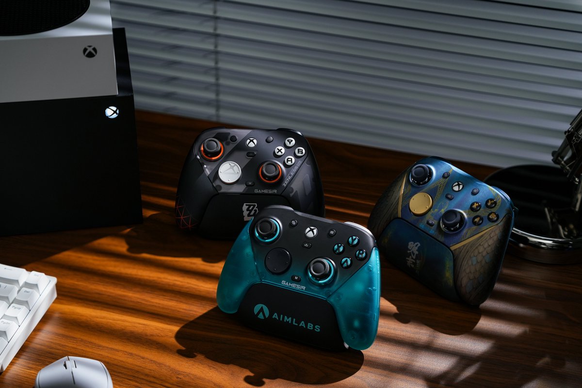 mygamesir's tweet photo. Discover the GameSir G7 Pro series with us.

Designed for XBOX. Performance reimagined. Proud to be green at heart @XBOX 💚 https://t.co/6igQZ6Nd8q