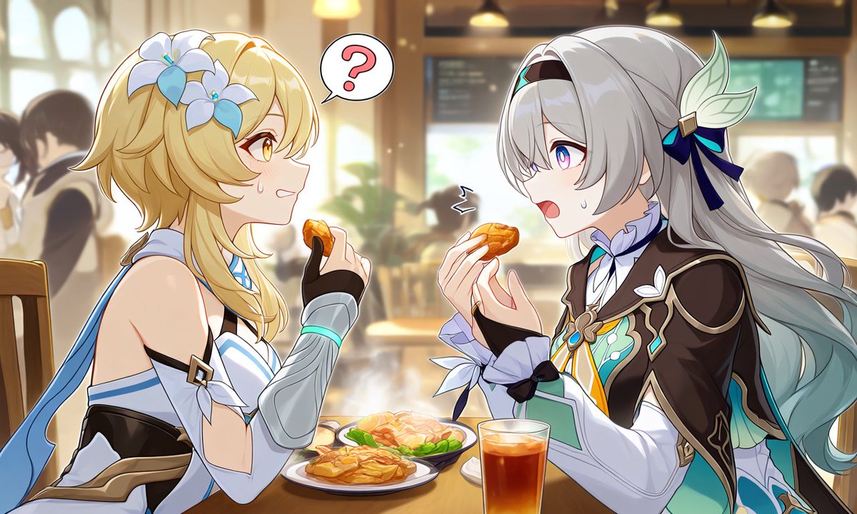 _BarbaraGenshin's tweet photo. 偶然の出会い〜
原神と崩壊スターレイル
#GenshinImpact #HonkaiStarRail
#LUMINE #FIREFLY https://t.co/6O9lzxStUx