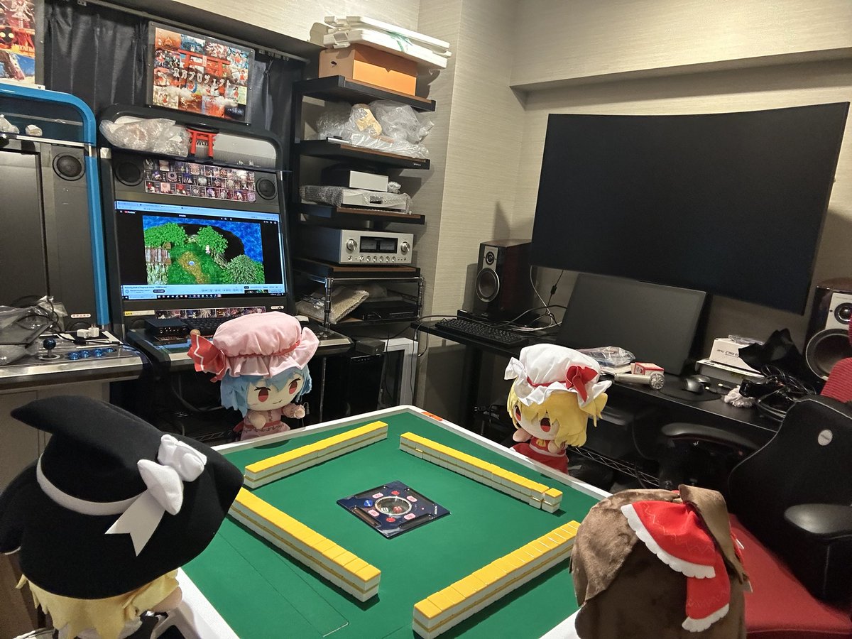 8m_n7's tweet photo. 第二回 東方界隈 麻雀大会
始まりました！ https://t.co/m8HAyoaTY2