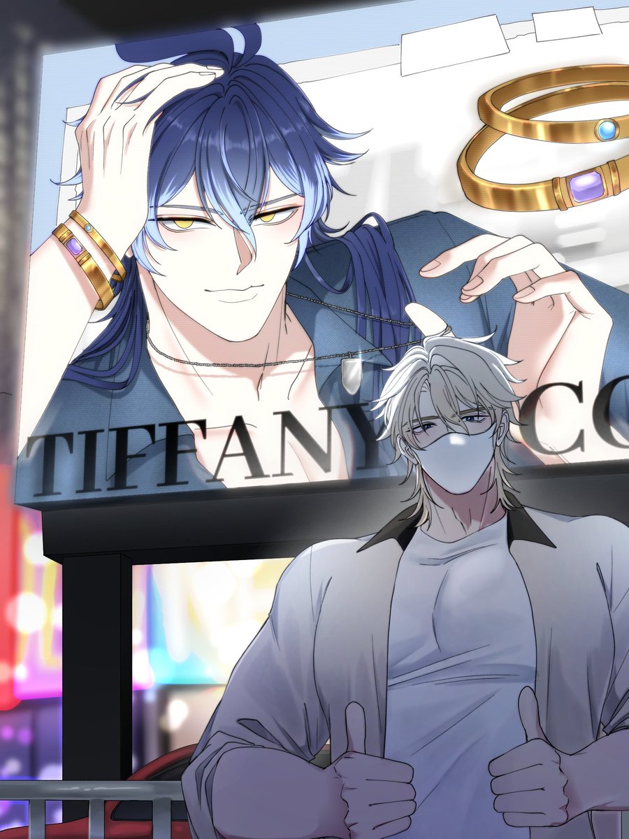 shizunaxa's tweet photo. #varflins aspiring model!f x senior actor/sponsor/husband/his biggest fan!v 💎

“wait, that’s papi’s face right there!”
“rosa, baby, can you get a picture of daddy with papi’s billboard in the background?”
“oh my, he’s so beautiful i’m in love 😍” https://t.co/VU0pkHCeeo