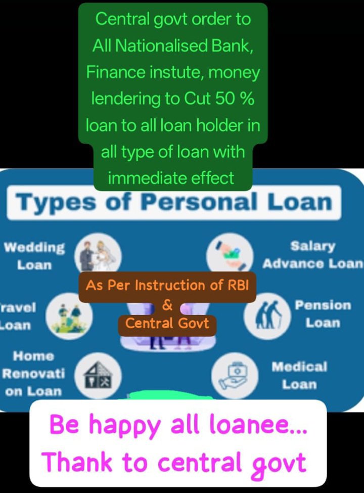 SM34926's tweet photo. @kanak_news Be happy all loan holder and thanks to Central govt...
🙏🙏🙏🙏 https://t.co/2qkKCMwBxL