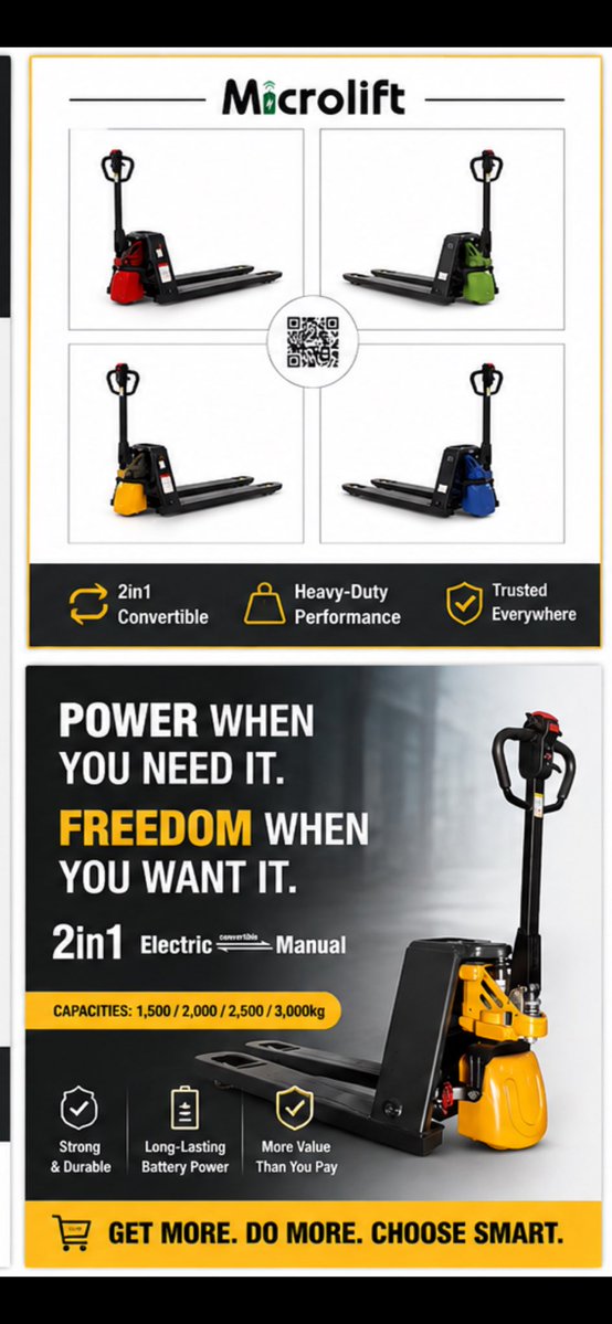 paragoncooler's tweet photo. Power Without Pause
Two Modes. One Smart Investment.
Fully Electric when speed matters. Manual when it counts. Built to keep your operation moving. https://t.co/RzSxC3e4nG