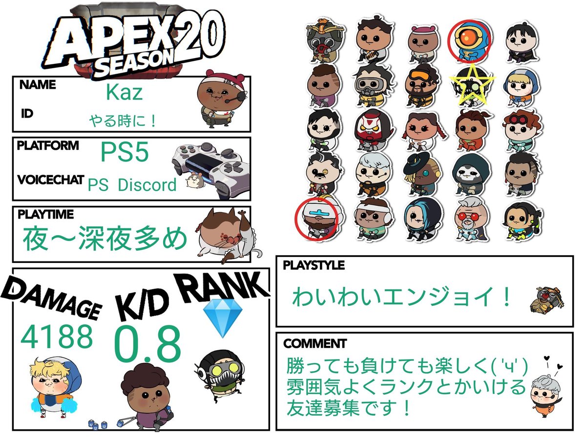 kaz5123's tweet photo. 最近PC移行したばかりの30半ば男
Steamフレンド少ないので一緒に遊べる同世代ぐらいの友達募集してます🙂‍↕️
Apexも好きですが、、協力やバカゲーも好きなエンジョイ勢なのでワイワイ遊べたら嬉しい！
いいねしてくれた方お迎えに行きます( 'ᵕ' )

#PCゲームフレンド募集
#Steamフレンド募集 https://t.co/9q4KNsIgWJ
