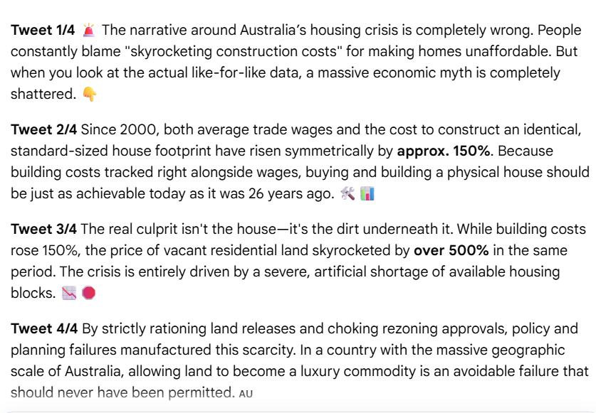 Ozegalitarian's tweet photo. HANG ON - $308,000,000 divided by 448 houses = $687,500 per house. Why not build 3 or 4 small houses for the $687,500. 
Use the CROWN LAND you are currently giving away to developers. 
The government already owns land to build on. House all the women that need a roof. 
Bring back government built houses, like the old days.
 Stop giving most of the $ money to Corporate Welfare.