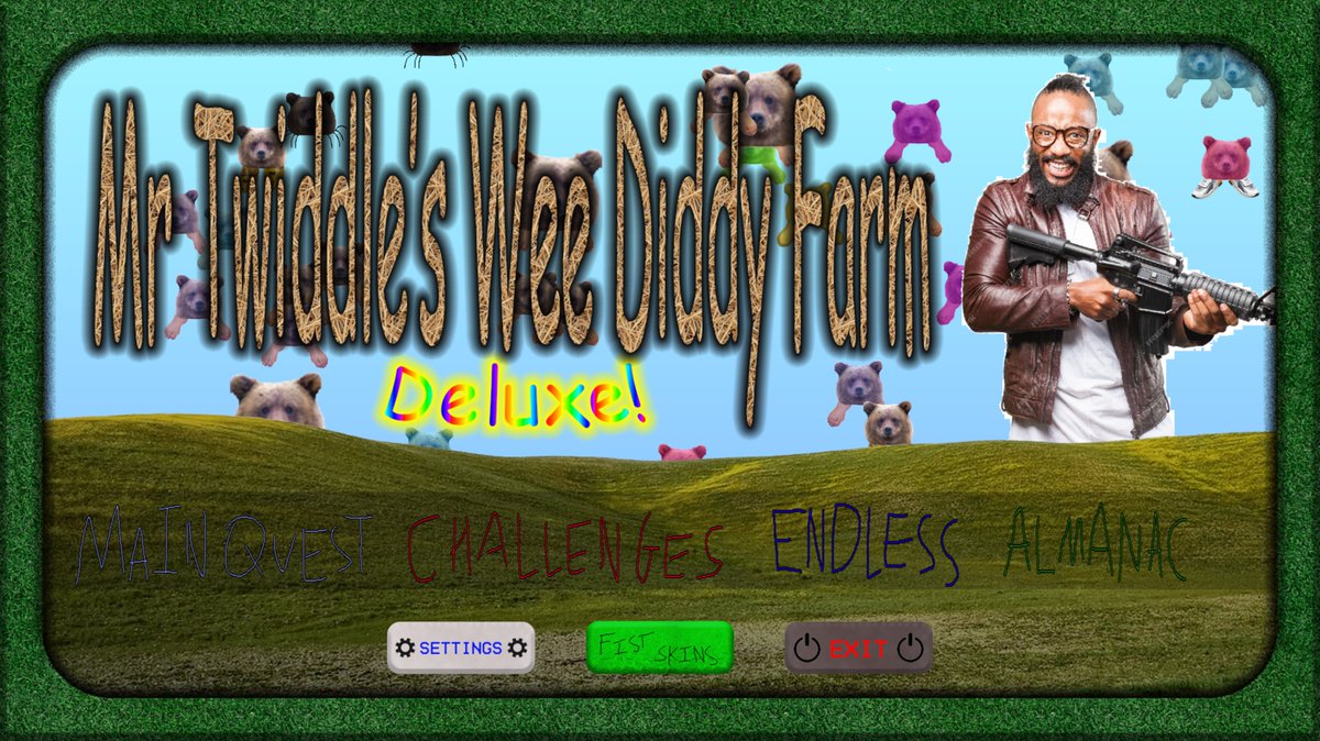 bobbysinsgames's tweet photo. BOBBY SINS' GAME MR TWIDDLE'S WEE DIDDY FARM DELUXE HAS JUST BEEN RELEASED ON STEAM AND ITCH IO. OH YES IT HAS. LINKS ARE BELOW https://t.co/Pr5LhcnSkd