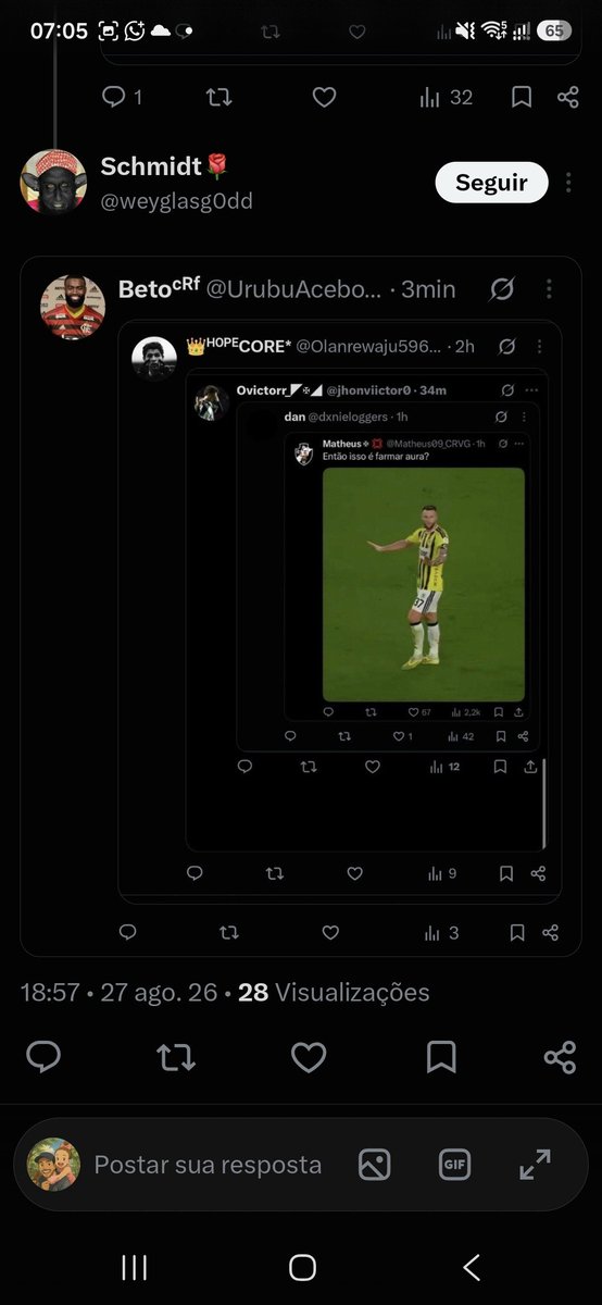 Leosvictor's tweet photo. @weyglasg0dd @UrubuAcebolado @Olanrewaju59641 @jhonviictor0 @dxnieloggers @Matheus09_CRVG @BagrescoreBr https://t.co/B9lHMPjHGA