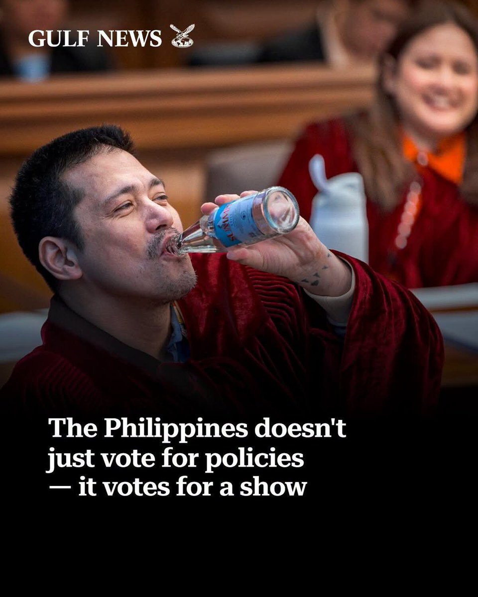 NandoDura89's tweet photo. At nakarating na sa GULF NEWS ang kabobohan ng mga DDS https://t.co/PCL9uyXgDp