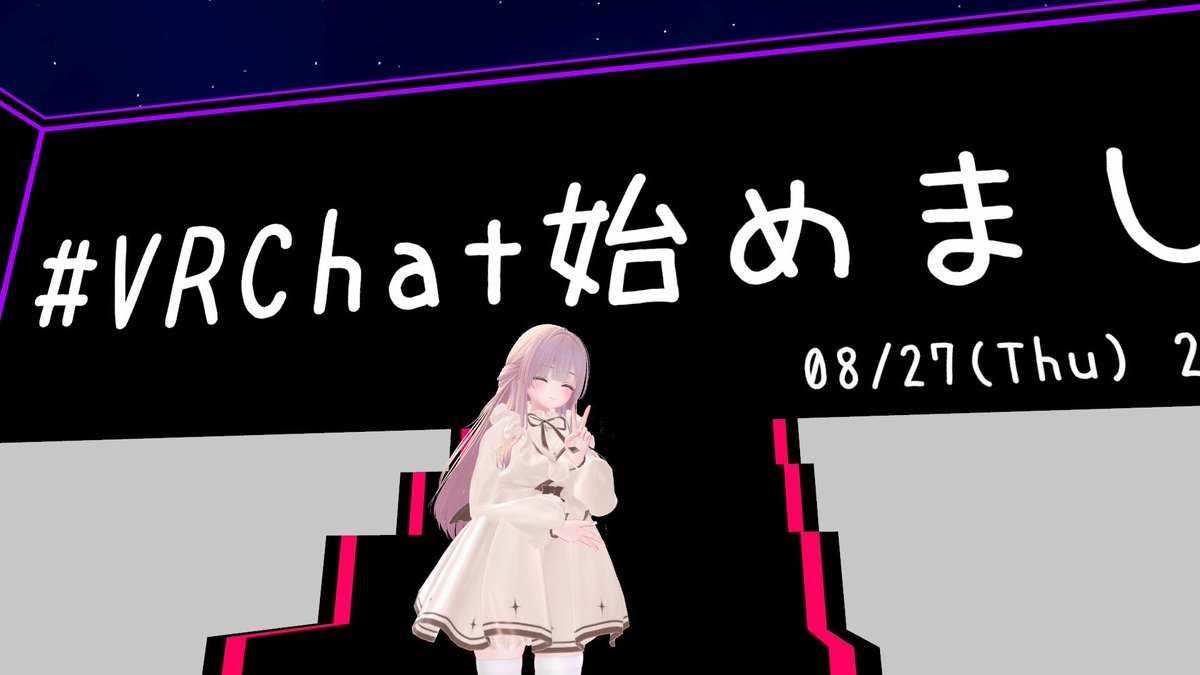 t6bfn's tweet photo. アカウント作ってみた！
#VRChat始めました https://t.co/QUz2pttuyP