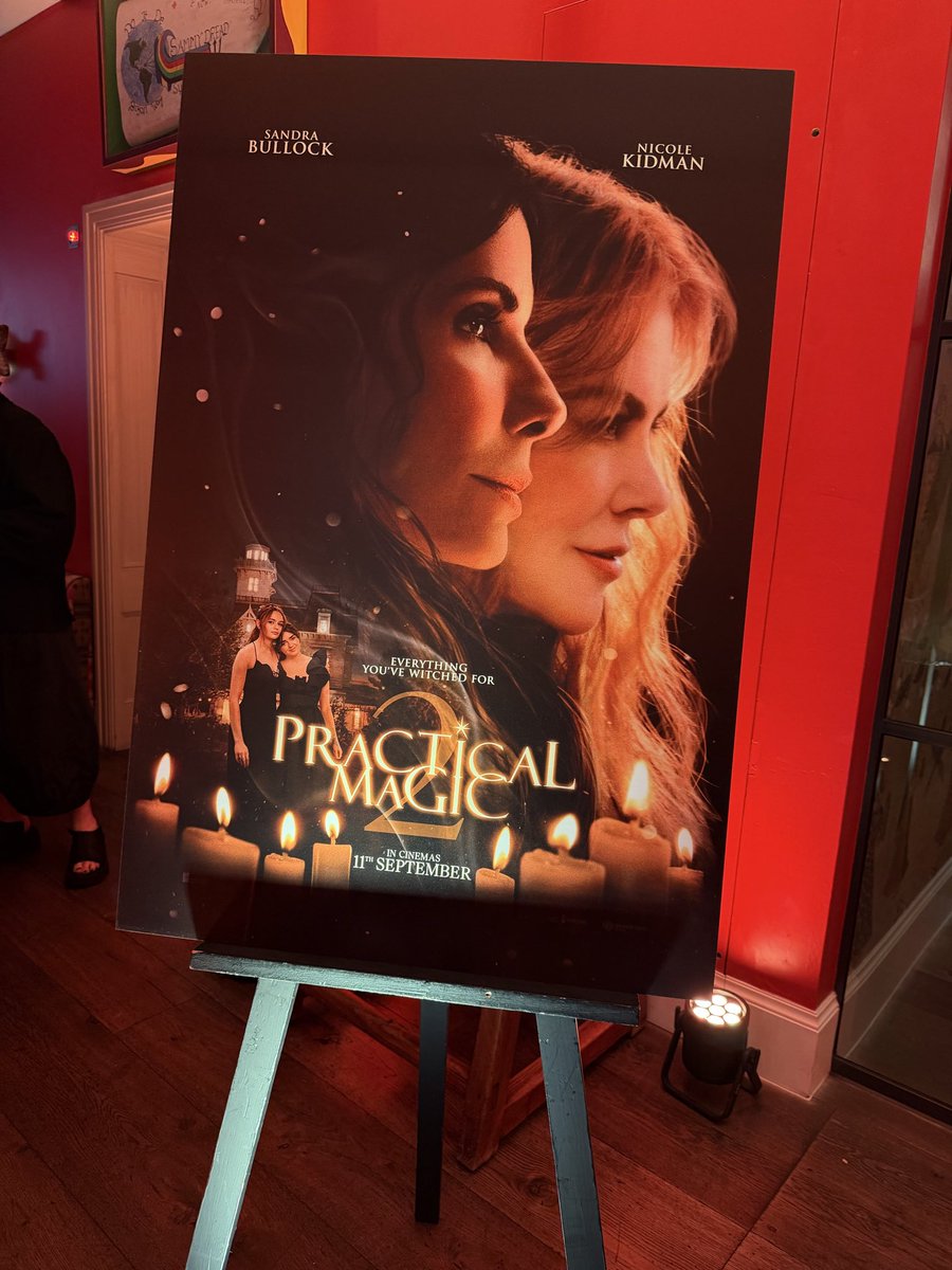 imdadr98's tweet photo. Exclusive screening for Practical Magic 2 🎬 https://t.co/xlgjYRNzcV