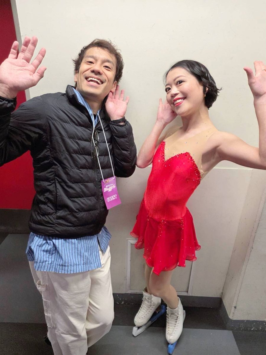 satoshi_mitsui's tweet photo. 『Friends on Ice 2026』

鈴木明子さんのプログラムを振付させていただきました⛸️
楽曲は、ミュージカル『BOOP!』より「Where I Wanna Be」。

「あれ、また進化してる！」と思うほど、日に日に“BOOP!”になっていく鈴木さん。

お伝えしたことを、次にお会いした時には必ず想像以上に進化させてくる。そのストイックさと表現へのこだわりに、改めて凄さを感じました。
そして何より素敵なお人柄で、振付師として本当に楽しく作品を作らせていただきました。

音楽、衣装、そして細部までこだわった鈴木さんの表現。
まさに「BOOP! ON ICE」！

お客様が楽しんでいる姿もとても印象的でした✨

このような素敵な機会をいただき、本当にありがとうございました！
引き続き応援しています👠⛸️✨

#FriendsonIce2026
#鈴木明子 さん
#BOOP #WhereIWannaBe #Choreography

🎵音楽制作はTATSUOさんにお願いさせて頂きました！
BOOP!に入る前の最高にかっこよい音楽と編集をありがとうございました!!

https://t.co/5SzrU6FnIx