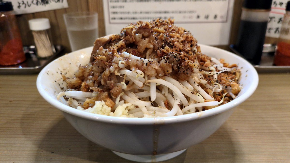 bongo3104's tweet photo. どうしても、二郎系が食べたくて⋯ https://t.co/pb4GSIaKgJ