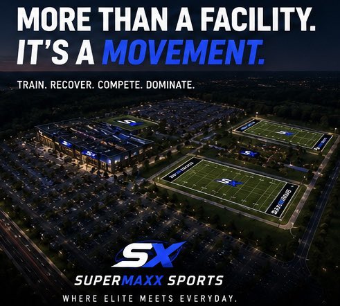 SXScompete's tweet photo. More than a facility. It’s a movement. 🏆
Built to develop athletes. Built to strengthen communities. Built to inspire the next generation.
SUPERMAXX SPORTS https://t.co/2zuW3cWj6I