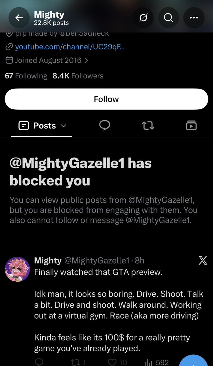 OptimusHQ_'s tweet photo. @catboyoptimus Well I guess you’re not the only one who got blocked https://t.co/o9etn91cce