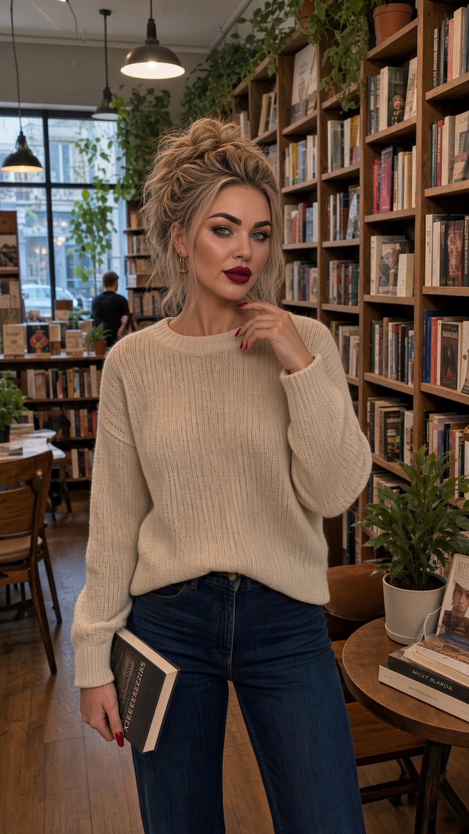 YuliaKokova's tweet photo. A quiet corner, a good book, and a little me-time. 📚🤍
Getting lost in stories while enjoying the moment. ✨
Some places just feel peaceful. 🌿

#BookstoreVibes #BookLover #MeTime #CozyMoments #SelfieVibes https://t.co/YWuJD7u8tL
