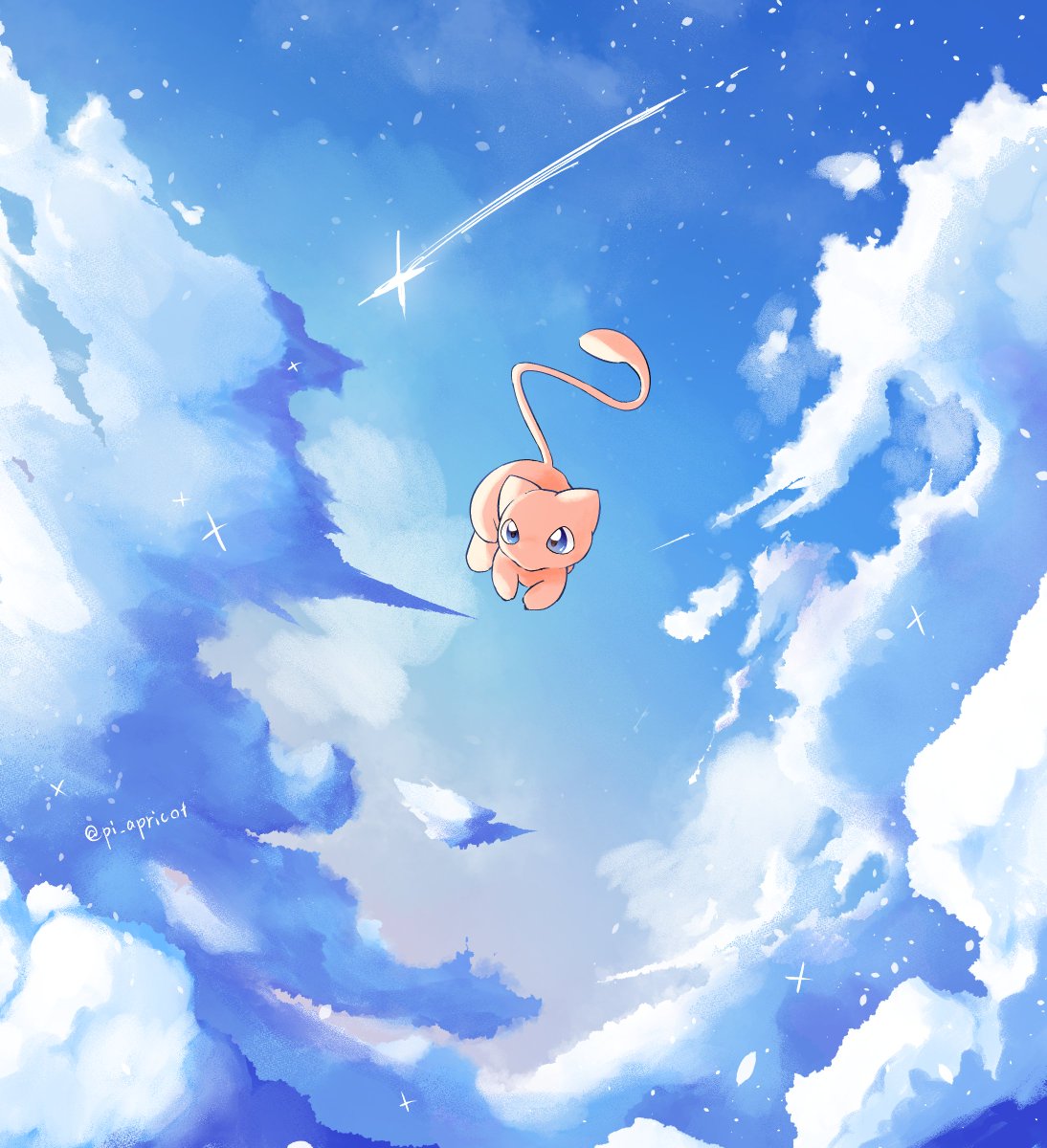 pi_apricot's tweet photo. 空のお散歩 https://t.co/Ucjsx5j1QQ