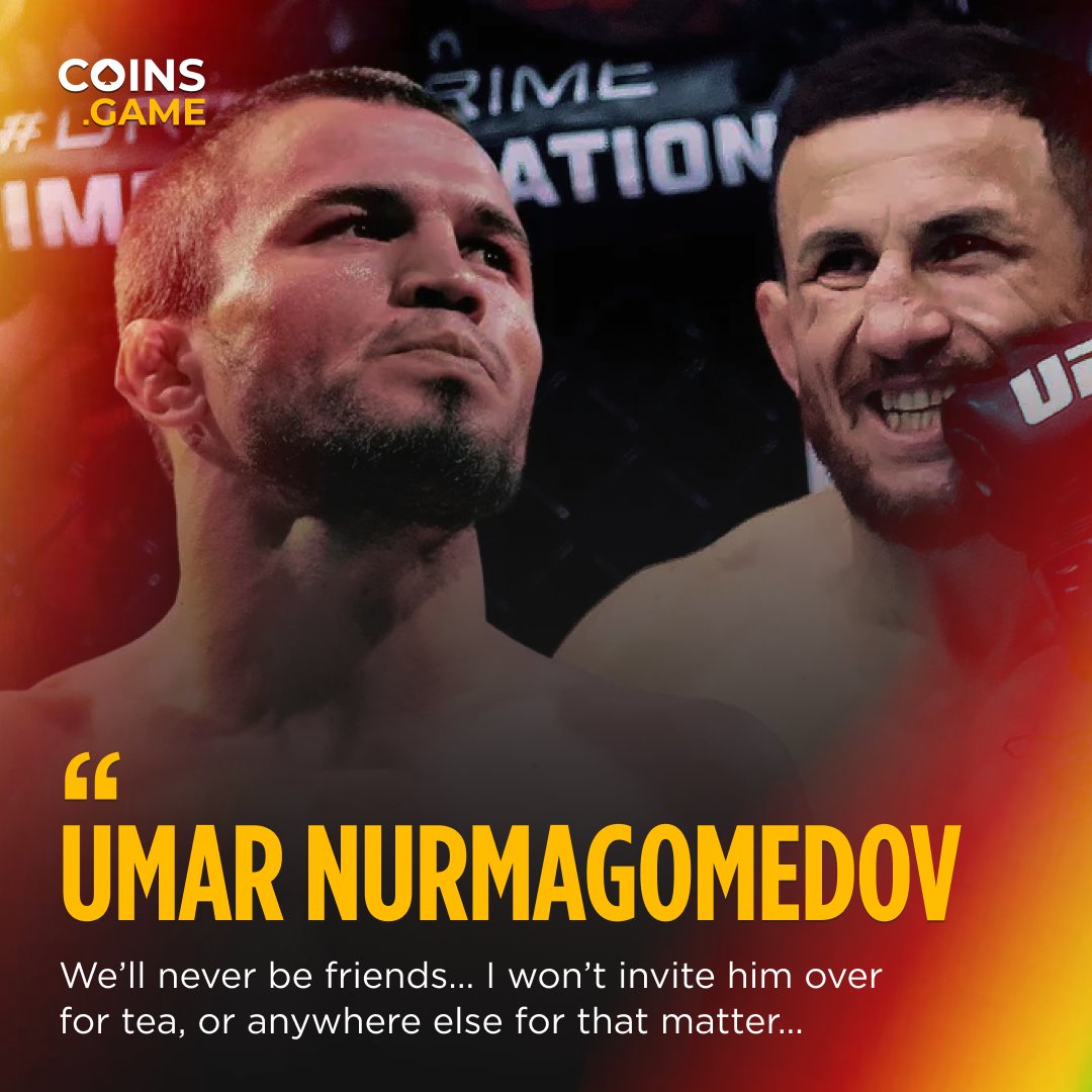 CoinsGame's tweet photo. Umar Nurmagomedov on Merab Dvalishvili 👀

So even the famous hospitality of the Caucasus has a blacklist? https://t.co/PE54pHXtOp