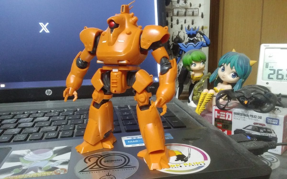 Aoizip2's tweet photo. こんばんは。

仕事から帰宅直後に着弾。

塗装済み
R3ニューレイズナー
パチ組
モデロイド　ヘラクレス21
ヘラクレスはそのうち塗装します。

会社の私の撮影用カメラが壊れた模様。
明日からどうするのだろうか。 https://t.co/qPO01Akbmk
