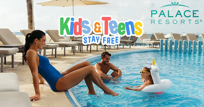 tropicalitytips's tweet photo. Kids &amp; teens stay free at Palace Resorts! 🌞💦
Learn more: https://t.co/aheXPVWmlh
#vacation #vacations #allinclusive #familyfun https://t.co/kstWzRlwj8