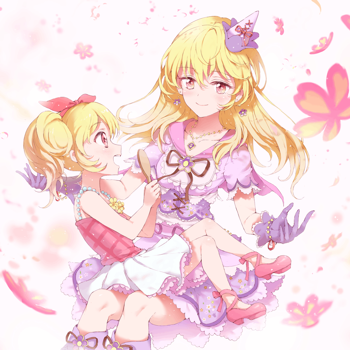 nghrstst's tweet photo. 3人寄ればソレイユ！な再掲ですᐡ ᵔᴥᵔ ᐡっ🍓
#アイカツ #アイカツアンコール https://t.co/3gM3Q75nKa
