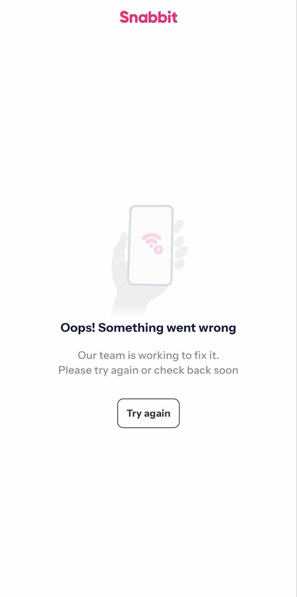 sanatanBeing's tweet photo. Snabbit not working, both the snabbit worker and customer time wasted as they are waiting for the otp and I am unable to share them the otp due to this issue @just_snabbit https://t.co/d3tMFUN25C